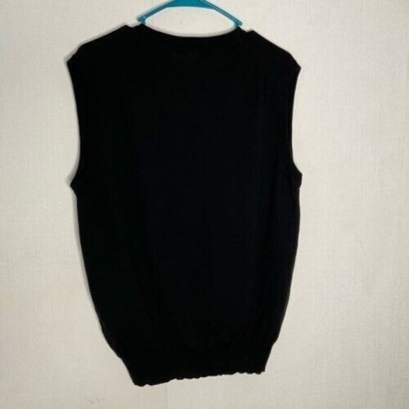 Visconti Sport Men’s Size XL Wool Knit Button Front Academia Vest Cardigan Italy - Picture 6 of 9